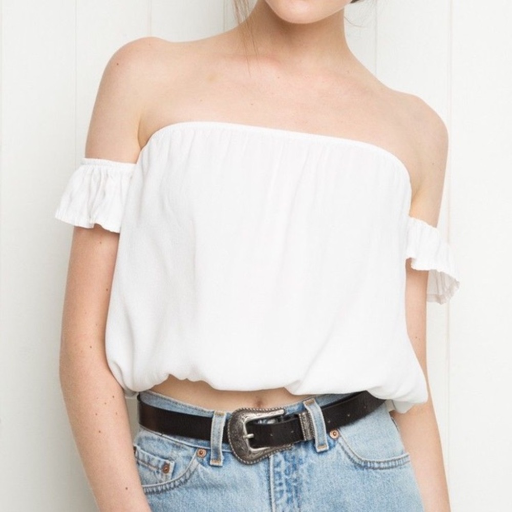 Brandy Melville Off the Shoulder Top